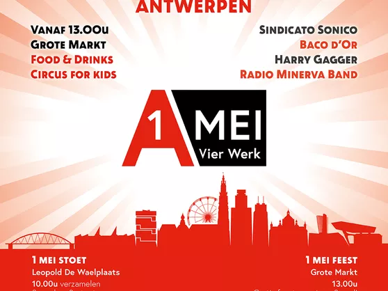1 mei in Antwerpen