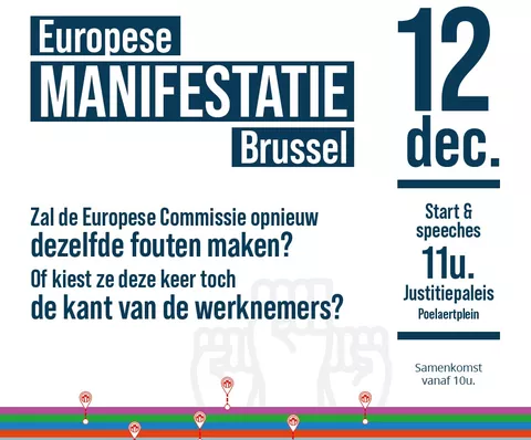 Europese betoging 12 December